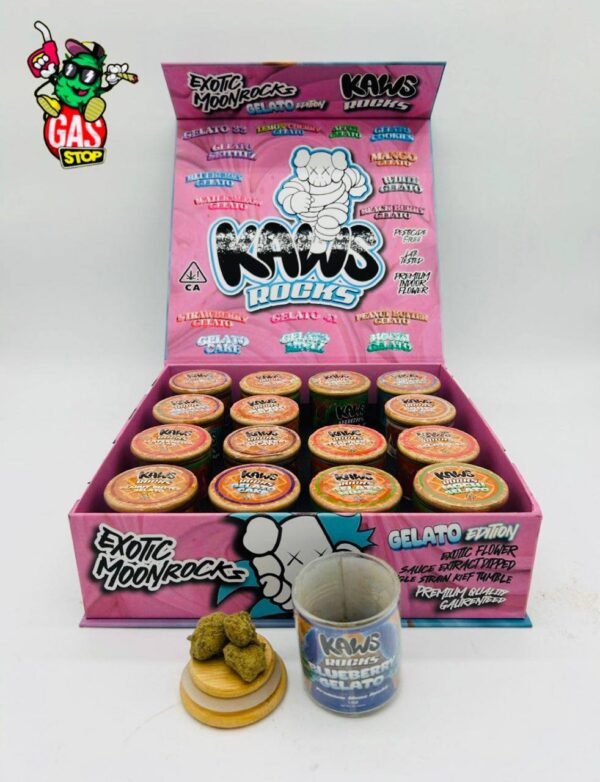 Kaws Rocks Exotic Gelato Edition MoonRocks