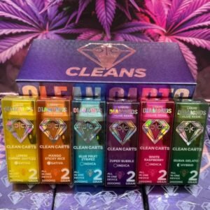 Clean Carts 2 Gram liquid diamond and live Resin Disposables
