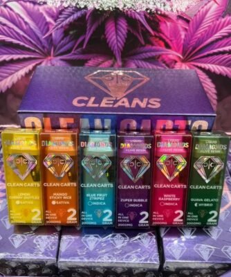 Clean Carts 2 Gram liquid diamond and live Resin Disposables