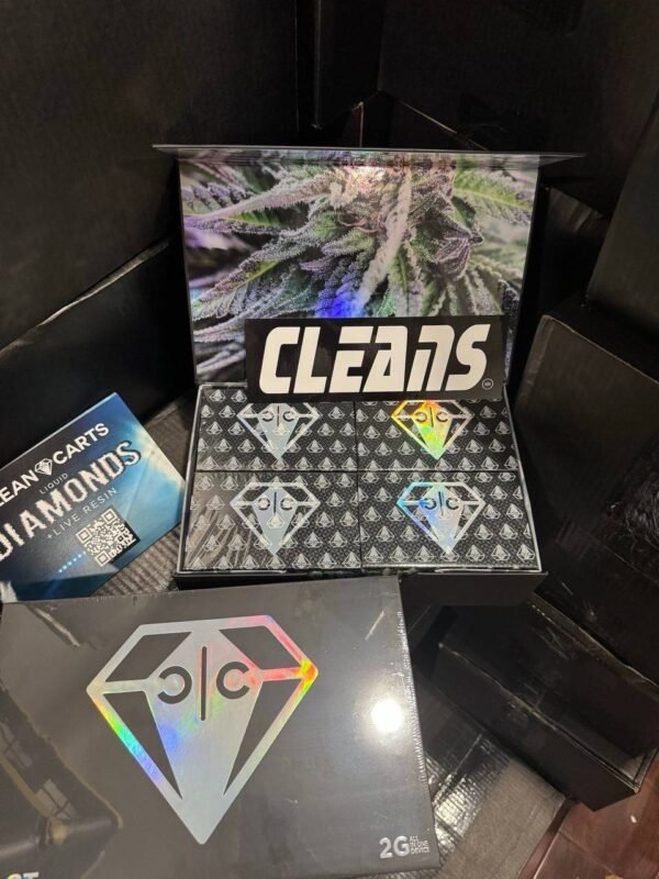 clean carts diamonds live resin