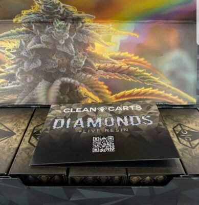 clean carts diamonds live resin