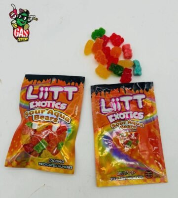 Liit Exotics Sour Bears 1000MG Edibles
