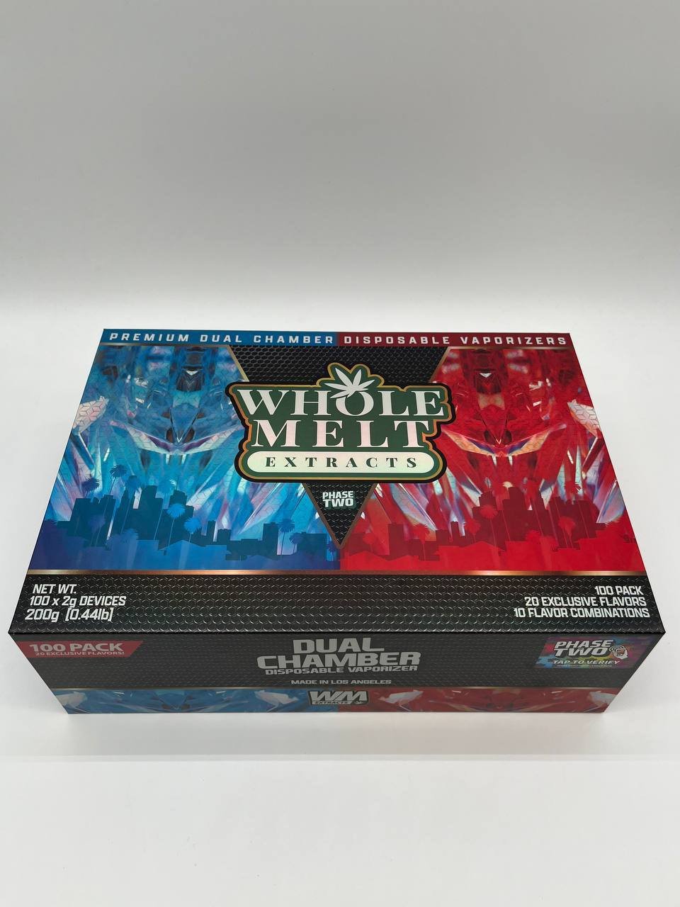 5051140187777773179_121 WHOLEMELTS Extracts 2G Dual Chamber Disposable