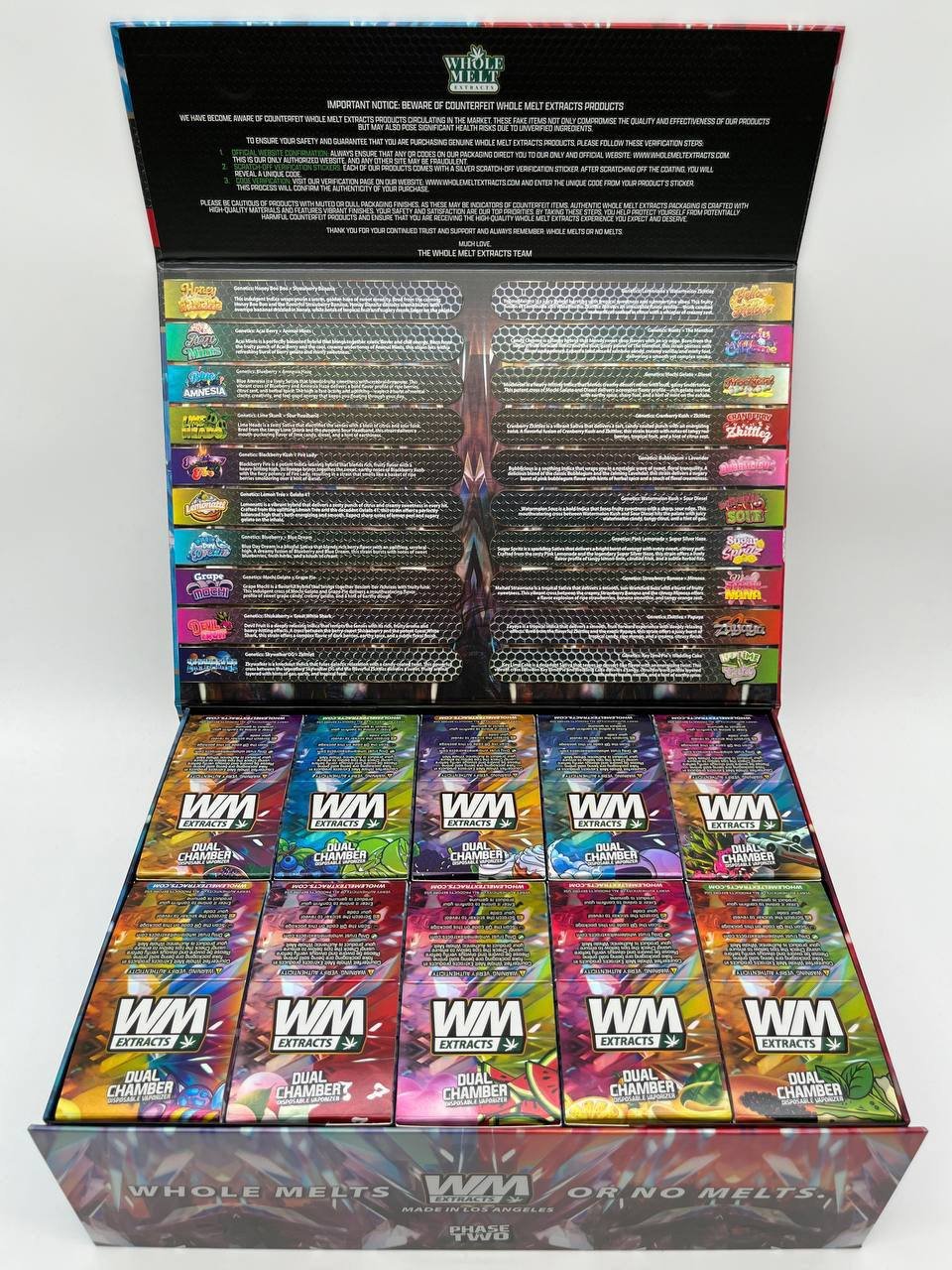 5051140187777773180_121 WHOLEMELTS Extracts 2G Dual Chamber Disposable