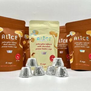 Alice Psilocybin Infused Peanut Butter Cups 4000MG