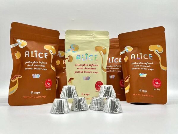 Alice Psilocybin Infused Peanut Butter Cups 4000MG