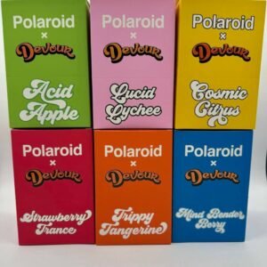 Polaroid X Devour gummies