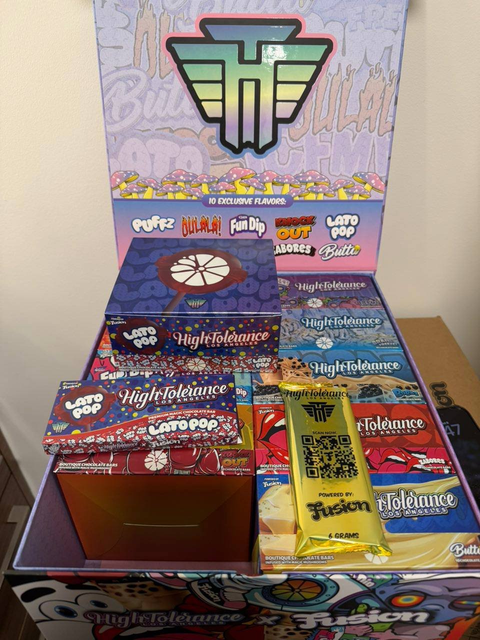 High Tolerance x Fusion Chocolate Bars High Tolerance x Fusion Chocolate Bars