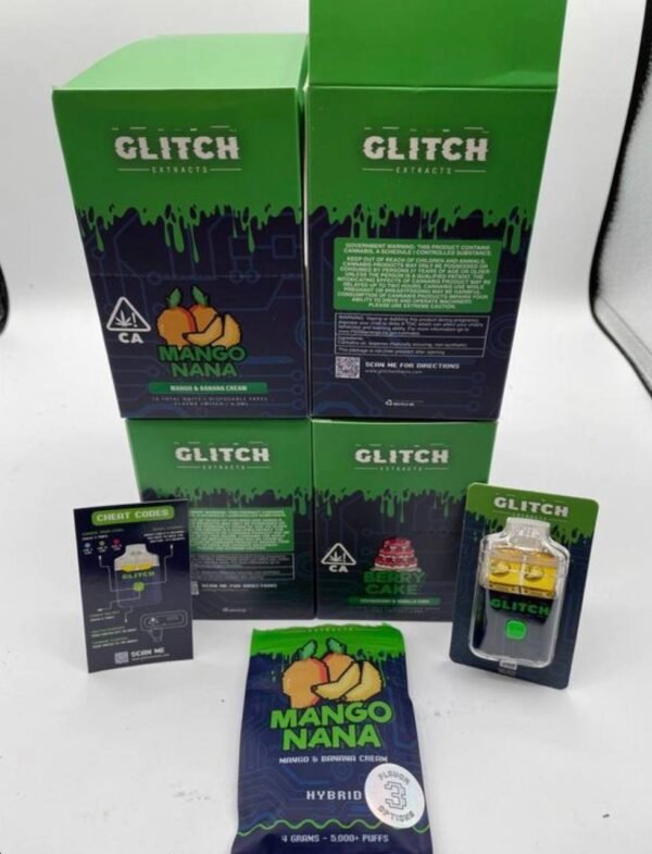 Glitch Extracts 4G Disposables