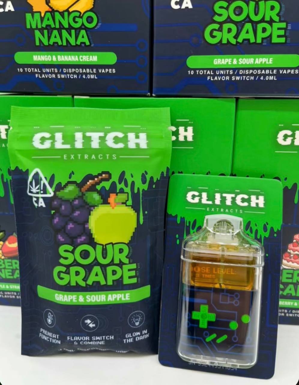 Glitch Extracts 4G Disposables Glitch Extracts 4G Disposables