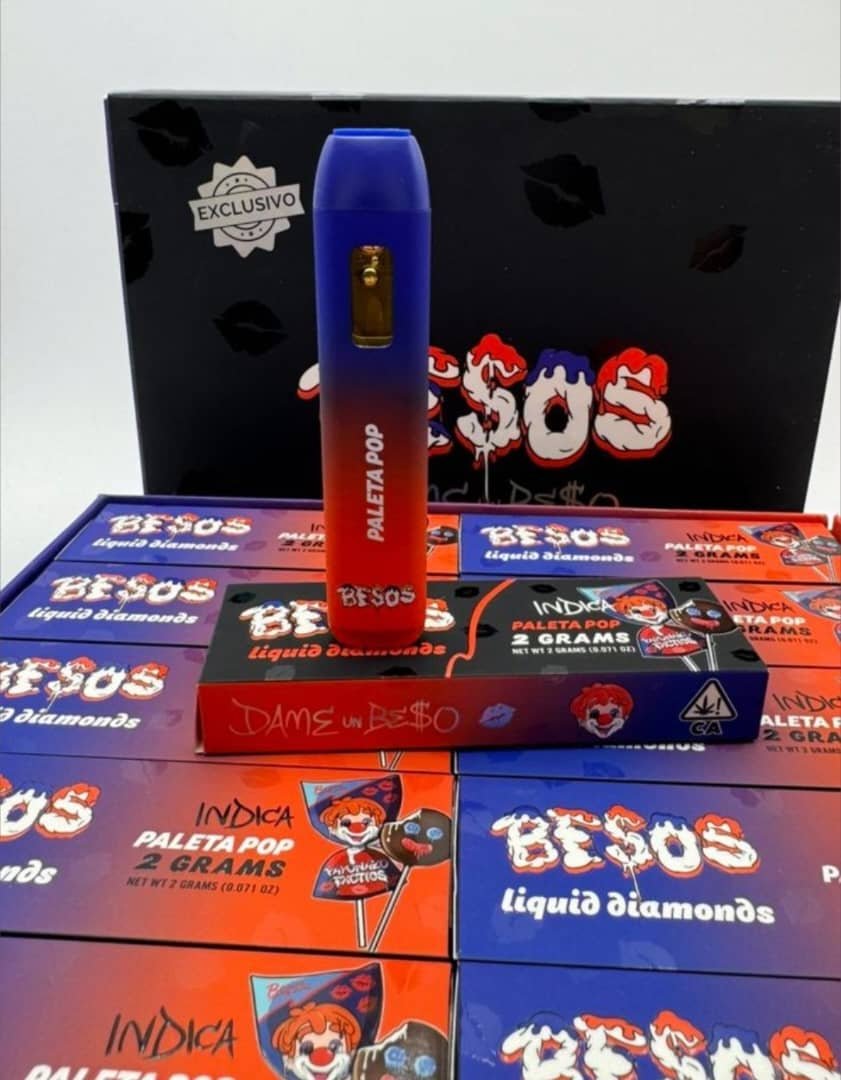 Besos Paleta Pop 2G Disposable Besos Paleta Pop 2G Disposable