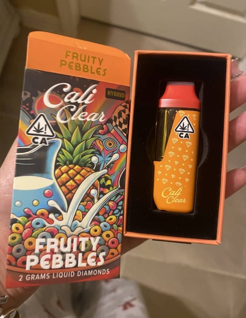 Cali Clear Fruity Pebbles Cali Clear Fruity Pebbles