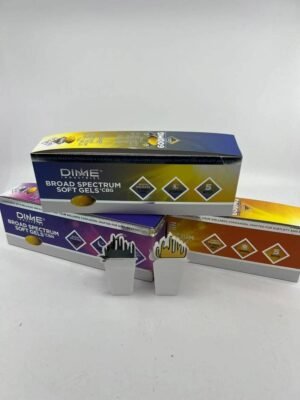 Dime Soft Gels THC + CBD Pills 600mg