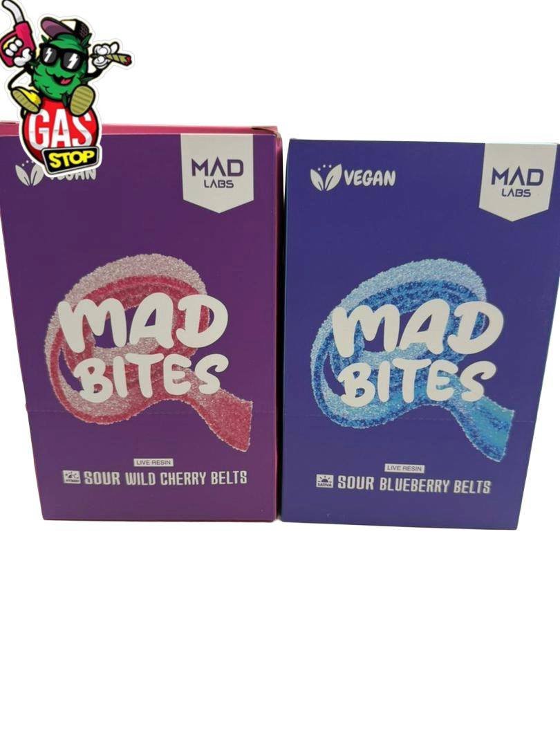 Mad Bites Sour Belt Gummies Mad Bites Sour Belt Gummies