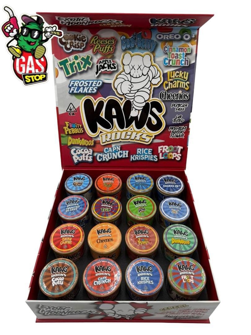 Kaws Rocks Cereal Edition Kaws Rocks Cereal Edition
