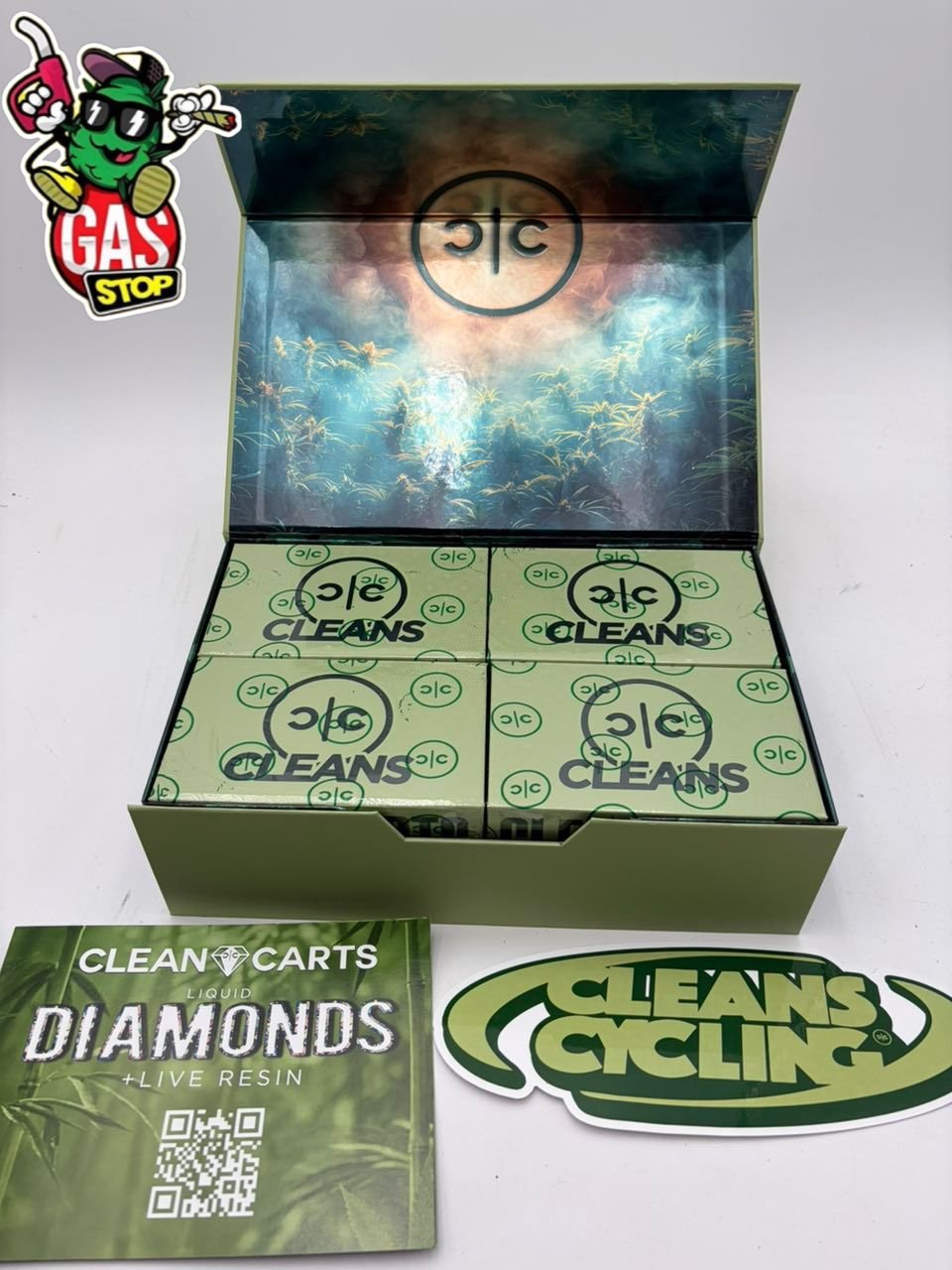 Clean Carts Spring Green 2G Disposable Clean Carts Spring Green 2G Disposable